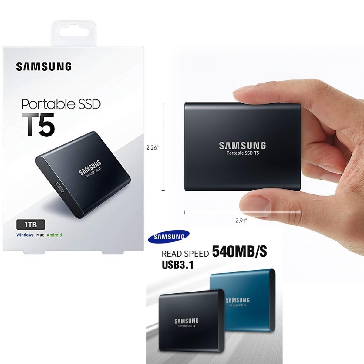 Samsung Portable Ssd T5 1 Тб Купить