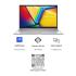ASUS NEW Vivobook 15 (2023) X1504VA NEW 13th Gen Intel Core i7 10-Cores Thin & Light Military-Grade - Silver