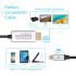 Promate HDLink-60H USB-C to HDMI Cable Premium USB Type-C to 4K 60Hz HDMI Cable Adapter (Thunderbolt 3 Compatible) with UHD Support 1.8m Cable - Gray