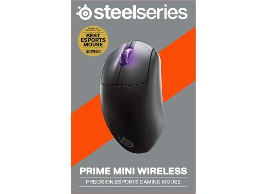 SteelSeries Esports Prime Mini Wireless FPS Ultra Light 5 Programmable ButtonsLag-free 2.4GHz00H Battery 18K CPI Sensor Magnetic Optical Switches