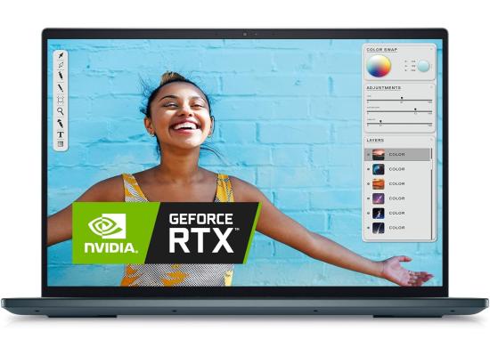 Dell Inspiron 16 Plus 7620 (2022) Intel Core i7-12700H 14-Cores RTX 3050 4GB 3K IPS Display Dark Green