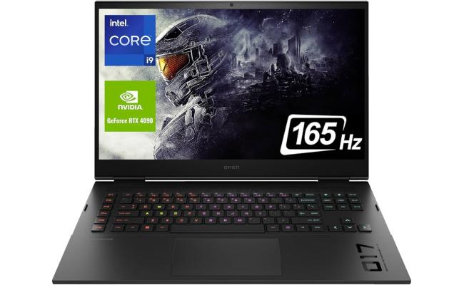 HP OMEN 17 (2023) 17-ck2001nr NEW 13Gen Intel Core i9 24-Cores w/ RTX 4090 16GB & IPS 2K 165Hz Display - Shadow Black