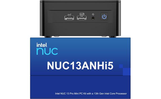 Intel NEW NUC 13 Pro KIT (2023) Intel 13Gen Core i5 12-Cores Mini PC Barebone For Home & Business