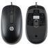 HP Wire USB Optical Computer Scroll Mouse 800 DPI Left-handed or right-handed (Brown Box)