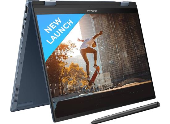 ASUS Zenbook 14 Flip OLED (2023) UP3404VA Intel Core i7 Performance EVO 13Gen 12-Core 2-in-1 Touch Screen w/ 2.8K OLED Display & DDR5 Mmeory