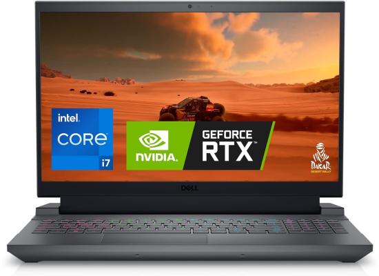 Dell G15 5530 Gaming (2023) NEW 13Gen Intel Core i7 13650HX 14-Cores w/ RTX 4050 6GB DDR6 & HUGE Battery & 120Hz Display (Customized) - Gray