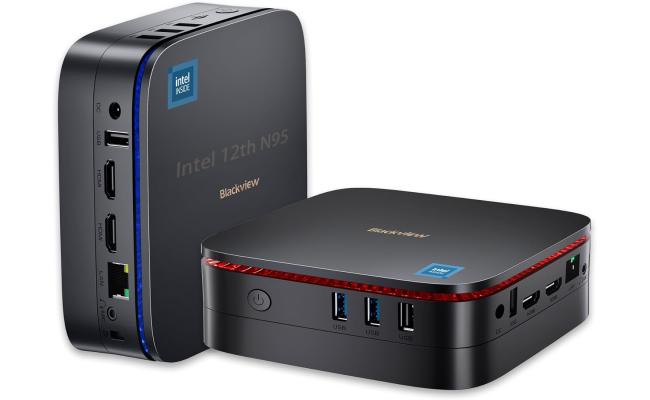 Blackview MP60 Mini PC Intel Celeron N5095 4-Cores (8GB/256GB) Mini PC Barebone For Home & Business Blackview MP60 Mini PC Intel Celeron N5095 4-Cores (8GB/256GB) Mini PC Barebone For Home & Business