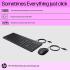 HP 150 Wired Keyboard & Mouse Combo USB 12 Shortcut Keys 6° Adjustable Slope Keyboard & 1600 DPI Optical Sensor Mouse