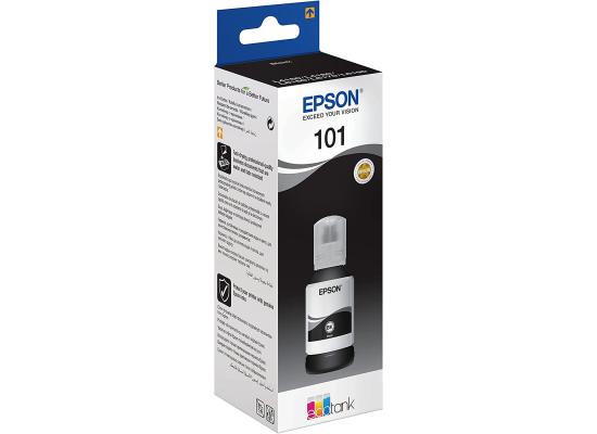 Genuine Epson 101 EcoTank Ink Bottle 70 ml - Black