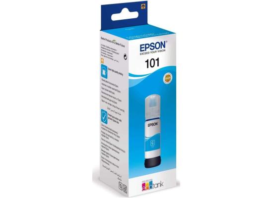 Genuine Epson 101 EcoTank Ink Bottle 70 ml - Cyan