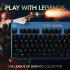 Logitech G PRO Mechanical Ultra-Portable Tenkeyless Design Detachable USB Cable LIGHTSYNC RGB Backlit Keys League of Legends Edition