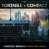 Logitech G PRO Mechanical Ultra-Portable Tenkeyless Design Detachable USB Cable LIGHTSYNC RGB Backlit Keys League of Legends Edition