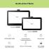 Wacom One 13 (2023) Creative Graphic Tablet 13.3" & UD Pen Tablet Compatible with All OS, Perfect for Photo/Video Editing  Graphics & Design Work