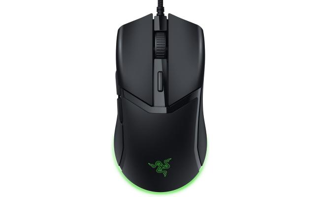 Razer Cobra Wired 58g Lightweight Gen-3 Optical SwitchesChroma RGB Lighting with Underglow Precise 8500 DPI Speedflex Cable - Black