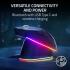Razer Cobra Pro Wireless 10 Customizable Controls 30K Optical Sensor Gen-3 Switches 2.4GHz Bluetooth & USB Type C up to 170 Hr Battery - White