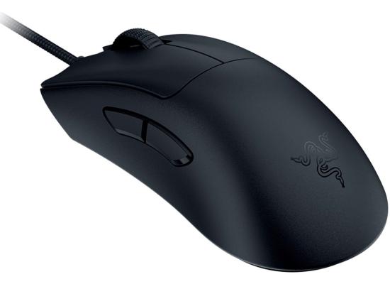 Razer DeathAdder V3 Wired 59g Lightweight 30K Optical Sensor Gen-3 Fast Optical Switches 8KHz Hyper Polling 6 Buttons Speedflex Cable - Black