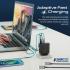 Promate GaNCharge-140W 140W USB-C GaN Charger with 140W Type-C Power Delivery 100W USB-C 3.0 Port 30W QC 3.0 USB Port - Black Promate GaNCharge-140W 140W USB-C GaN Charger with 140W Type-C Power Delivery 100W USB-C 3.0 Port 30W QC 3.0 USB Port - Black