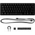 HyperX Alloy Origins 60% Small RGB Mechanical Double Shot PBT Keycaps US Layout HyperX Tactile Aqua Switch