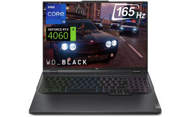 Lenovo Legion Pro 5 (2023) NEW 13Gen Intel Core i9 13900HX 24-Cores w/ Nvidia RTX 4060 8GB & 2.5K 165Hz Display - Onyx Grey