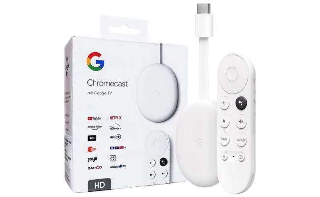 Chromecast with Google TV (HD) Streaming Stick Entertainment on Your TV w/ Voice Search Watch Movies, Shows, and Live TV in 1080p HD - Snow Chromecast with Google TV (HD) Streaming Stick Entertainment on Your TV w/ Voice Search Watch Movies, Shows, and Live TV in 1080p HD - Snow