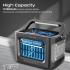 Promate PowerMine-600 Portable Power Station 600W Power Generator Dual 600W AC Outlets Dual 133W DC Sockets 133W Car Socket 100W USB-C Power