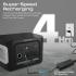 Promate PowerMine-600 Portable Power Station 600W Power Generator Dual 600W AC Outlets Dual 133W DC Sockets 133W Car Socket 100W USB-C Power