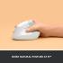 Logitech Lift Vertical Ergonomic Mouse Wireless, Bluetooth Quiet clicks 4 buttons For Windows/macOS/iPadOS, Laptop, PC - Off White Logitech Lift Vertical Ergonomic Mouse Wireless, Bluetooth Quiet clicks 4 buttons For Windows/macOS/iPadOS, Laptop, PC - Off White