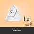 Logitech Lift Vertical Ergonomic Mouse Wireless, Bluetooth Quiet clicks 4 buttons For Windows/macOS/iPadOS, Laptop, PC - Off White Logitech Lift Vertical Ergonomic Mouse Wireless, Bluetooth Quiet clicks 4 buttons For Windows/macOS/iPadOS, Laptop, PC - Off White