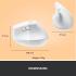 Logitech Lift Vertical Ergonomic Mouse Wireless, Bluetooth Quiet clicks 4 buttons For Windows/macOS/iPadOS, Laptop, PC - Off White Logitech Lift Vertical Ergonomic Mouse Wireless, Bluetooth Quiet clicks 4 buttons For Windows/macOS/iPadOS, Laptop, PC - Off White