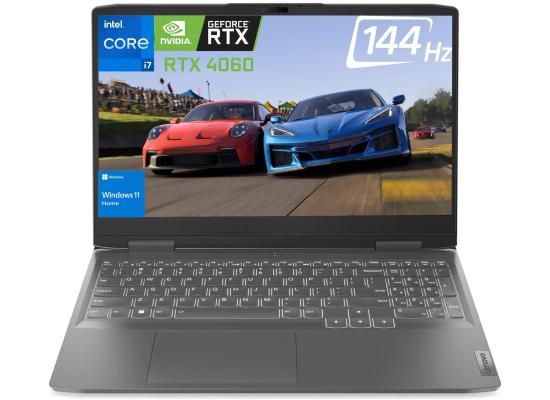 Lenovo NEW LOQ Gaming (2023) 13Gen Intel Core i7 14-Cores w/ AI Engine+ LA1 Chip Nvidia & RTX 4060 8GB & IPS 144Hz Display - Storm Grey
