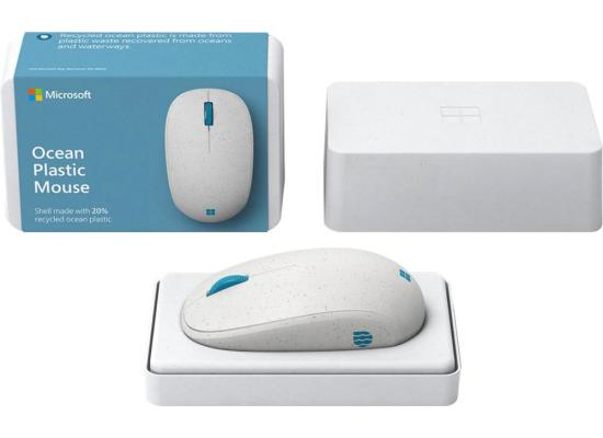 Microsoft Ocean Plastic Bluetooth Mouse Comfortable Design Right / Left Hand 2.4 GHz Frequency Range For Windows & Mac