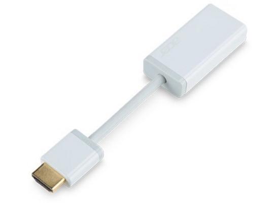 Acer ACB521 HDMI to VGA Adapter up to 1080p Plug and Play - White