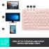 Logitech K380 Bluetooth Windows, Mac, Chrome , Android, iPad, iPhone, Apple TV up to 3 Devices Arabic / English – Rose Logitech K380 Bluetooth Windows, Mac, Chrome , Android, iPad, iPhone, Apple TV up to 3 Devices Arabic / English – Rose