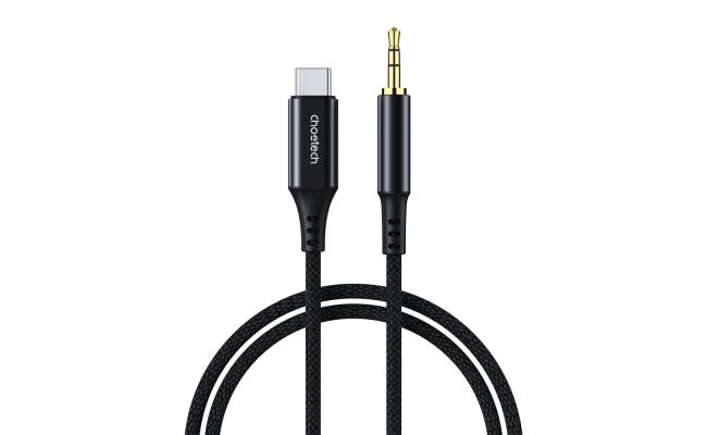 Choetech USB-C Male to 3.5mm Male Audio Cable 1 meter/ 3.3ft Choetech USB-C Male to 3.5mm Male Audio Cable 1 meter/ 3.3ft