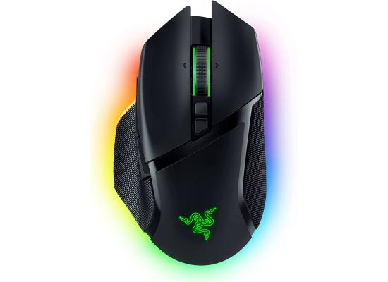 Razer Basilisk V3 Pro Customizable Wireless Optical Switches Gen-3 HyperScroll Tilt Wheel 11 Buttons Focus Pro 30K Optical Sensor