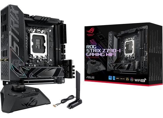ASUS ROG Strix Z790-I WiFi 6E LGA 1700 Intel Z790 mini-ITX Gaming Motherboard Thunderbolt 4 USB Type-C