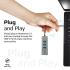 Promate MediaHub-C3 Aluminum USB-C to HDMI Adapter Ultra-Compact Type-C to 4K 30Hz HDMI Hub w/ 3 USB 3.0 Sync Charge 5Gbps Ports