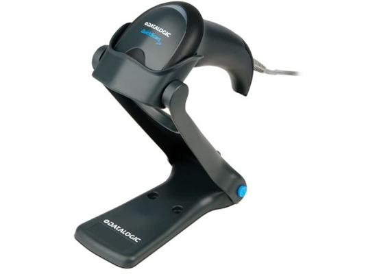 Datalogic QuickScan Lite QD2220 1D USB Linear Imager Green Spot Black  (incl.: cable (USB) , Stand)