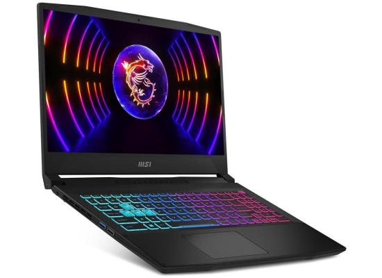 MSI Katana 15 B12VGK (2023) NEW 12Gen Intel Core i7 10-Cores w/ RTX 4070 8GB DDR6 & 144Hz Display - Black