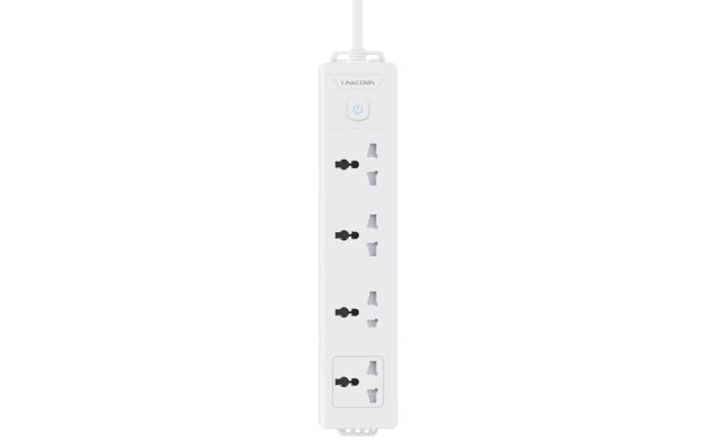 LINKCOMN LC-PS401 Power Strip 4-Outlet w/ 1.5m Power Cord