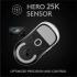 Logitech G PRO X SUPERLIGHT Wireless Ultra-Lightweight 63 Grams HERO 25K Sensor 25,600 DPI 5 Button - White