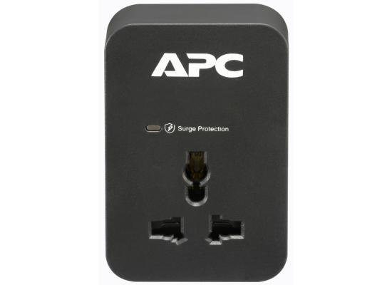APC SurgeArrest Essential Surge Protector 1x Universal Outlet Plug - UK Input