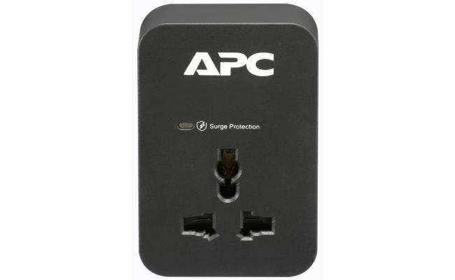 APC SurgeArrest Essential Surge Protector 1x Universal Outlet Plug - UK Input
