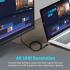 Promate ProLink-DP-200 DisplayPort to HDTV Moniter Cable UHD 4K Gold Platted 2m Nylon Braided Cable 18Gbps Transmission Speed