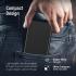 Promate Bolt-10Pro Power Bank 10000mAh Ultra-Slim 10W USB-C Input/Output Dual USB LED Screen Over-Heating Protection - Black