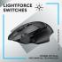 Logitech G502 X LIGHTSPEED Wireless w/ LIGHTFORCE Hybrid Optical-Mechanical Switches HERO 25K Sensor For macOS & Windows - Black Logitech G502 X LIGHTSPEED Wireless w/ LIGHTFORCE Hybrid Optical-Mechanical Switches HERO 25K Sensor For macOS & Windows - Black