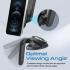 Promate MagMount-XL Car Phone Holder Magnetic Stick-On 360 Degree Cradle-Free Design Anti-Slip Grip & Magnetic Ring - Black