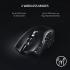Razer Naga V2 HyperSpeed Wireless MMO 19 Buttons HyperScroll Focus Pro 30K Optical Sensor Mechanical Switches Gen2 Up to 400 Hr Battery Life