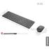 Lenovo Professional Ultraslim Wireless Combo Chargeable Keyboard & 2 AAA Batteries For Mouse Arabic / English Layout