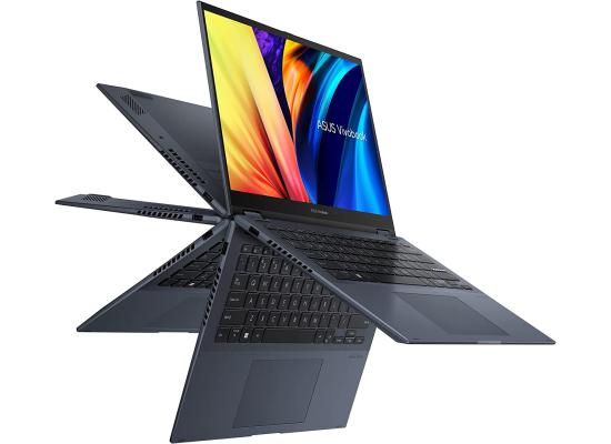 ASUS Vivobook S 14 Flip TP3402ZA NEW Intel 12Gen Intel Core i5 12500H 12-Cores 2-in-1 Touch Display - Quite Blue